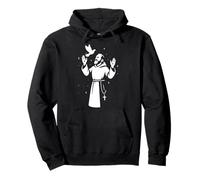 Padre Pio Santo Cattolico Felpa con Cappuccio