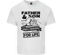 Padre & Son Best Friends per Life T-Shirt Ragazzi Ragazze