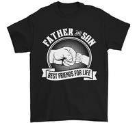 Padre & Son Best Friends per Life Uomo T-Shirt 100% Cotone