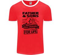 Padre & Sons Best Friends per Life Uomo Ringer