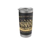 Padri della steppa Impero mongolo Gengis Khan Orda d'oro Bicchiere termico in acciaio inox doppia parete