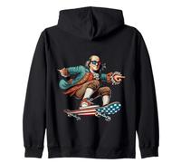 Padri fondatori degli USA Skaters Felpa con Cappuccio