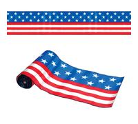 Padriotico satinata runner da tavolo