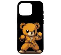 Padroneggia le mosse con questa grafica Karate Teddy Bear Custodia per iPhone 16 Pro