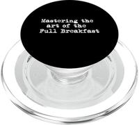 Padroneggiare l'arte della colazione completa Funny Full Monty PopSockets PopGrip per MagSafe