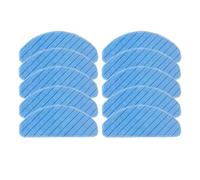 Pads Panno Mop Lavabile,Compatibile Con Ecovacs,Compatibile Con Deebot | Ozmo T8 AIVI Max T9 Power N8 N9 Raccordi(10pcs)