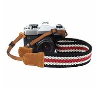 Padwa Lifestyle Cinghia per fotocamera, doppio strato in pelle bovina di alta qualità