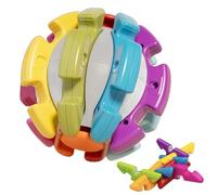 Pädagogische -inspirierte Regenbogen Bälle, Baby-Sensorikbälle | Feinmotorik Lernspielzeug Kleinkinder Für Kita Kindergarten Reise Geburtstag Weihnachten Geschenk