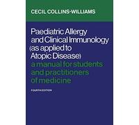 Paediatric Allergy And Clinical Immunology (As Applied To Atopic Di.. Book NUOVO