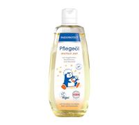 PAEDIPROTECT Olio per la cura di neonati e bambini 200 ml, olio per bambini con olio di mandorle per pelli giovani, olio per il corpo per la cura delicata della pelle e pulizia nella zona del