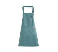 PAEHUIMT Grembiule Cucina Uomo Donna, Grembiule Barbecue, Grembiule da Lavoro, Maestra Scuola Infanzia, Impermeabile (Blu)