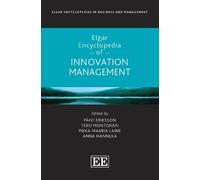 Päivi Eriksson Elgar Encyclopedia of Innovation Management (Copertina rigida)