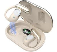 Paekole AI Translation Earbuds Real Time - Audifonos Traductores Inglés Español, dispositivo traduttore 3 in 1, supporta 198 lingue e accenti, auricolari aperti con custodia di ricarica