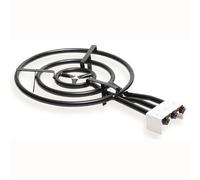 Paellero Triplo Aro 60-40-20cm Bruciatore a Gas Adatto a Padelle per Paella 90cm