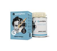 Paellissimo - Paella Kit Preparato per Arroz a Banda, Paella di Pesce | Piatto Precotto Casereccio con Riso Bomba Paella, Brodo di Pesce, Paella Seasoning, Ingredienti Naturali | 2-3 Pers. | 1 Pezzo