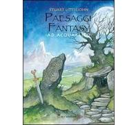 Paesaggi fantasy ad acquarello