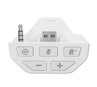 Paesaggi sonori immersivi: adattatore per cuffie Xbox One bianco, che unisce audio ad alta fedeltà e controllo intuitivo in un unico dispositivo