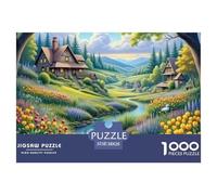 Paesaggio Albero 1000 Pezzi Rompicapo bosco Rompicapi per Adulti E Bambini Età 12 Anni e oltre Sfida e Stimolante Gioco di Rompicapo per Tutti per Donne Regali per Uomini 38x26cm/1000pcs