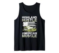 Paesaggio Americano Highland Hustle Canotta