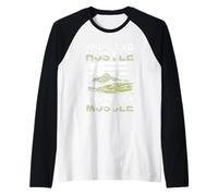 Paesaggio Americano Highland Hustle Maglia con Maniche Raglan