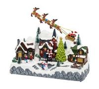 Paesaggio con movimento, luci e musica (34x18x28cm) XMAS KING 74927