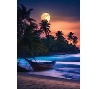 Paesaggio costiero della nave Puzzle 1200 Pezzi 75x50 cm Puzzle Fai da te,Intrattenimento Creativo - Puzzle Per Adulti E Tutta La Famiglie