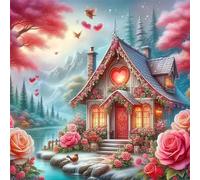 Paesaggio dei boschi invernali 300 Pezzi Puzzle, 300 pezzi puzzle Classico per adulti, Fai Da Te Giochi Educativo e Giocattoli Sfida, Intrattenimento Creativo, Puzzle Impossible