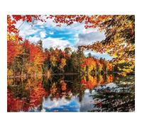 Paesaggio del lago Woods - Puzzle 1000 Pezzi - puzzle Fai da te, Intrattenimento Creativo, Puzzles Classico Arte,Regalo per Adulti dai 14 anni 75 x 50 cm