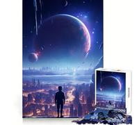 Paesaggio della Valle della Galassia - Puzzle da 1000 pezzi per ragazzi stimola la memoria crea un'atmosfera rilassante completa il tuo divertimento scegli il taglio giusto e vivi le feste (50x75cm)