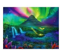 Paesaggio di Aurora Fantasy Puzzle da 1500 pezzi, puzzle per Adulti,1500 pezzi Puzzles per Adulti e Bambini, puzzles per Gioco Familiare, Regalo Decorazione Puzzle Intelligente