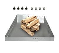 Paesaggio di cenere di , vassoio per regolabile | Porta di braccio di cenere di ceretta d'acciaio con vite pacchetto | Accessori per camini domestici resistenti alla ruggine, strumento di raccolta reg