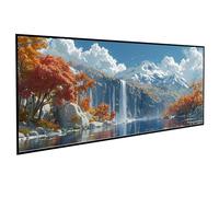 Paesaggio Diamond Painting Kit Completo Albero Pittura Diamante 5D Rotondo Completo per Adulti Principiante, Pittura Diamante Strass Ricamo a Punto Croce Painting per Regalo 80 x 160cm PJY9 C-F