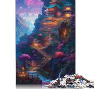 Paesaggio fantasy 3 1500 puzzle per adulti Gioco educativo Puzzle Giochi per adulti per ragazzo o ragazza 1500 pezzi (85x57 cm)
