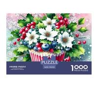 Paesaggio floreale 1000 Pezzi Puzzle Gioco di Puzzle per Adulti 纸质 家庭互動 70x50cm/1000pcs 70x50cm/1000pcs