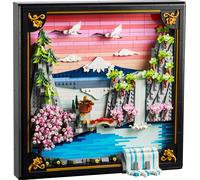 Lego art 31218 paesaggio giapponese con ciliegi fioriti