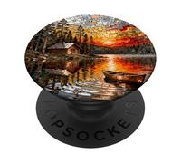 Paesaggio in metallo goffrato PopSockets PopGrip Adesivo