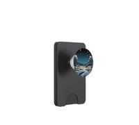 Paesaggio invernale villaggio di Natale PopSockets PopWallet per MagSafe