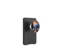 Paesaggio invernale villaggio di Natale PopSockets PopWallet per MagSafe