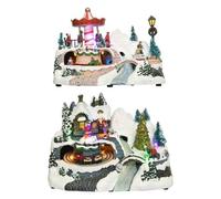 Paesaggio natalizio Kaemingk 481246 Villaggio Invernale ASSORTITO