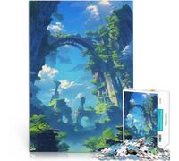 Paesaggio Natura Anime Puzzle 1000 pezzi per adolescenti Aiuta il cervello ad allenare i giocattoli che creano dipendenza per coltivare la pazienza gioco di sfida unico 38x26cm
