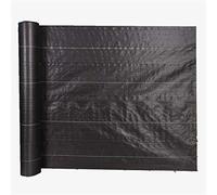 Paesaggio pellicola di plastica, Tessuto anti-erba agricolo da 1 m, pellicola pacciamante in plastica nera, tessuto anti-erbaccia da giardino, tessuto anti-erbaccia degradabile, 1 pezzo(1M Width)