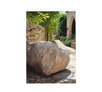 Paesaggio Pietra Benvenuto Giardino Bandiera 2x3 Ft Double Sided No Fade Casa Yard Bandiere Foto Sfondo Festa Banner Per Cortile Portico Prato Decorazione Esterna