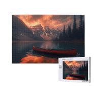 Paesaggio Puzzle 1000 Pezzi, Montagna Puzzle Adatto ad Adulti e Principianti, Giochi Divertenti/Sfidanti/Impossible, DIY Hobby Creativi per Adulti Attività Artigianali, Regali per Uomini/Donne M-221