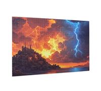 Paesaggio Puzzle 2000 Pezzi Adulti, 5D DIY Puzzle Il Cielo Pattern Design con Confezione Regalo per Regalo Donna,Attività Famiglie Impegnative Principianti per Home Wall Bedroom Decor 99 x 70 cm -736Y