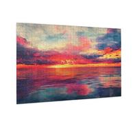 Paesaggio Puzzle 300 Pezzi Adulti, 5D DIY Puzzle Il Cielo Pattern Design con Confezione Regalo per Regalo Donna, Attività Famiglie Impegnative Principianti per Home Wall Bedroom Decor 40 x 28 cm -735Y