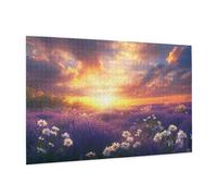 Paesaggio Puzzle 300 Pezzi Adulti, 5D DIY Puzzle Il Cielo Pattern Design con Confezione Regalo per Regalo Donna, Attività Famiglie Impegnative Principianti per Home Wall Bedroom Decor 40 x 28 cm -308Y