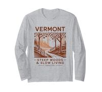 Paesaggio Rustico e Vita Lenta del Vermont Maglia a Manica