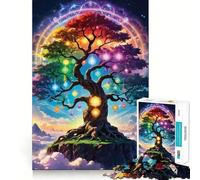 Paesaggio spaziale fantastico, puzzle da 1000 pezzi per adulti, gioco per esercitare la mente, giocattolo per la famiglia, taglio di precisione, regalo creativo (38x52cm)