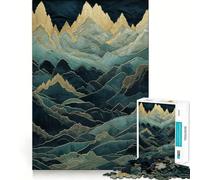 Paesaggio surreale e mitico - Puzzle per adolescenti da 1000 pezzi - Migliora la memoria - Rilassa il tempo - Bordo preciso 38x52cm