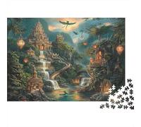 Paesaggio tropicale di Phuket Puzzle Per Adulti |Simbolo della cultura thailandese| 1000pcs (75x50cm) Puzzle Giochi EduGattoivi,decorazioni Per La Casa